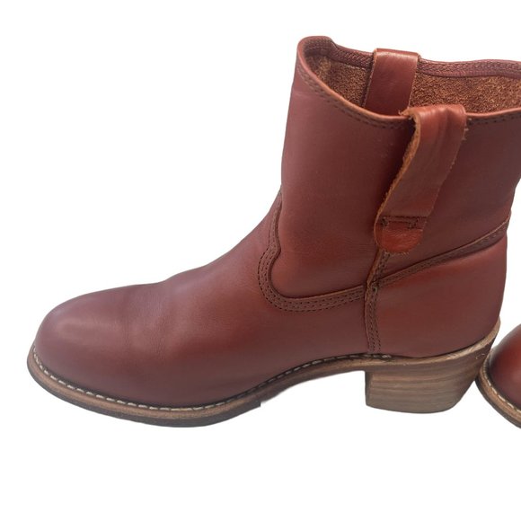 Red Wing Heritage Women's Inez Red Leather Boots size 9.5 - Picture 2 of 11